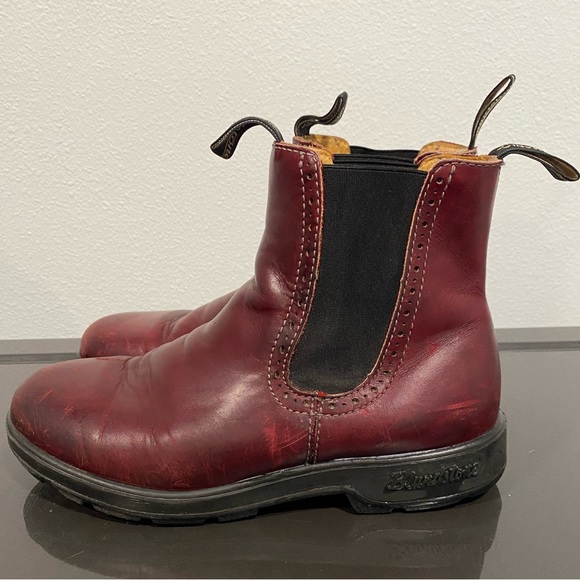 Burgundy Blundstone Boots - Picture 7 of 8